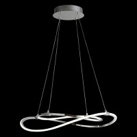 18204 СОННО ЛЕД/40W,3000К ,хром/бело висечка светилка